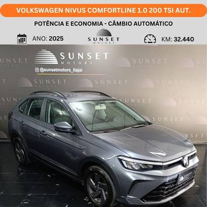VOLKSWAGEN NIVUS 1.0 200 TSI TOTAL FLEX COMFORTLINE AUTOMÁTICO